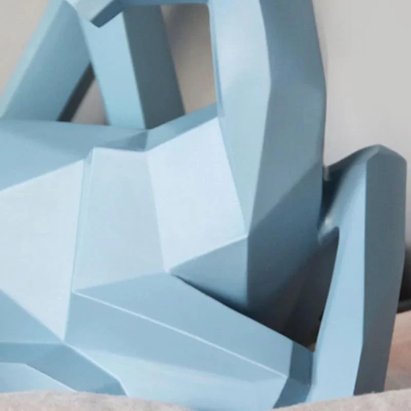 Decoração de Mesa Estátua Cervo 2 Peças em Resina