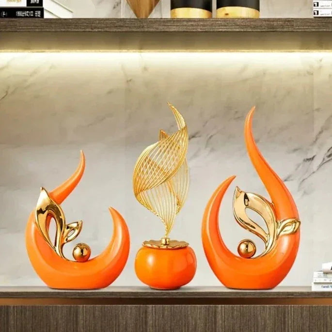 Estátua Decorativa Brasa