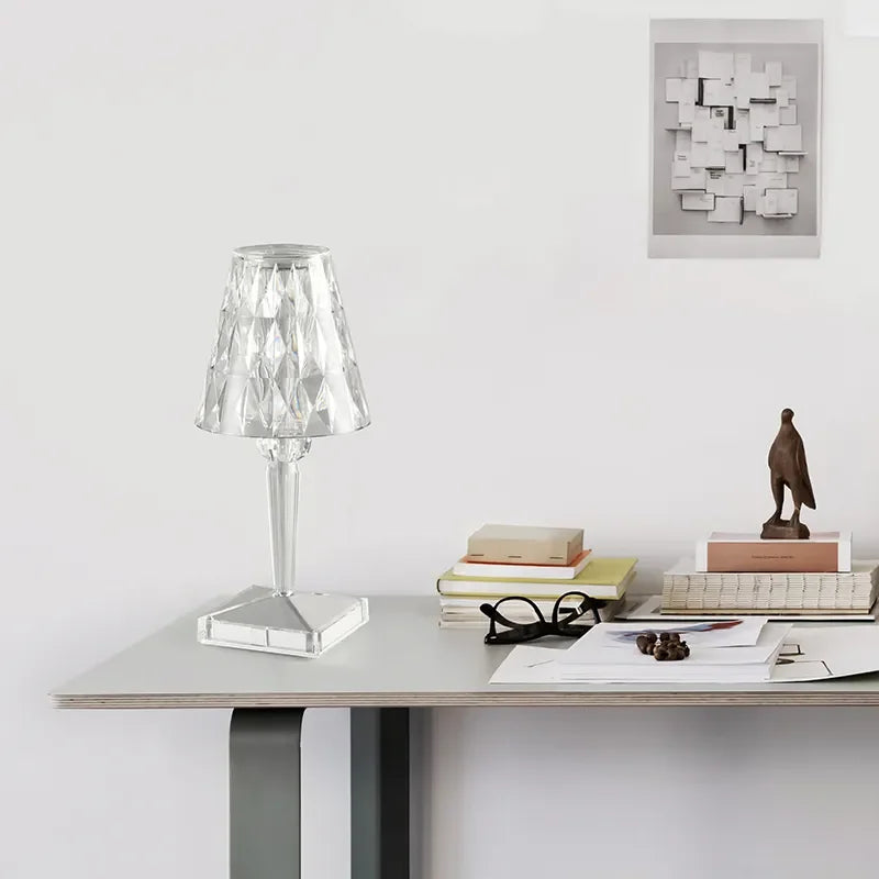 Luminária de Mesa de Led Sem Fio 3 em 1 Touch Utililar