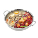 Panela de Inox com Divisória - DuoPan