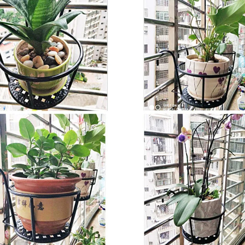 Suporte De Planta Redondo Estilo Holandês